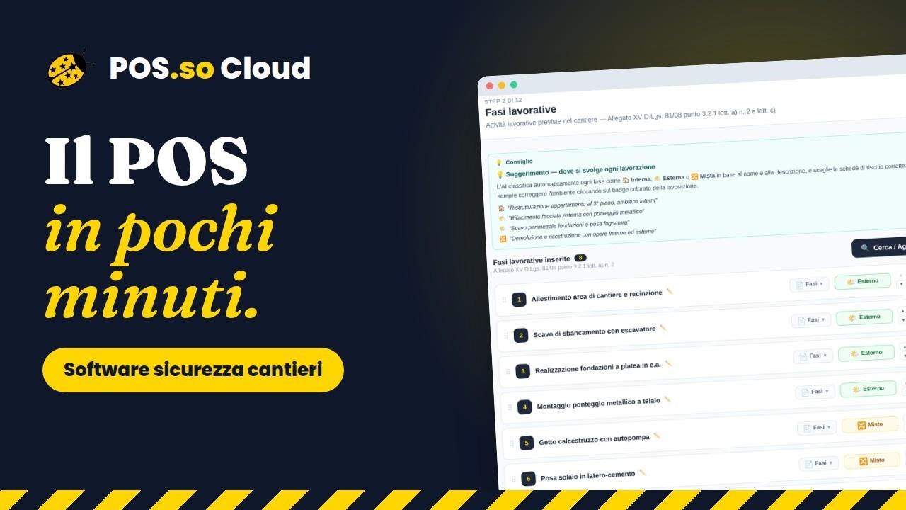 Copertina del video: POS.so Cloud, il POS di cantiere in pochi minuti